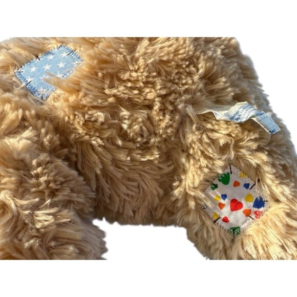 Build A Bear Rag Patches & Corduroy Teddy Plush Stuffed Security Support Pet Toy - Picture 11 of 16